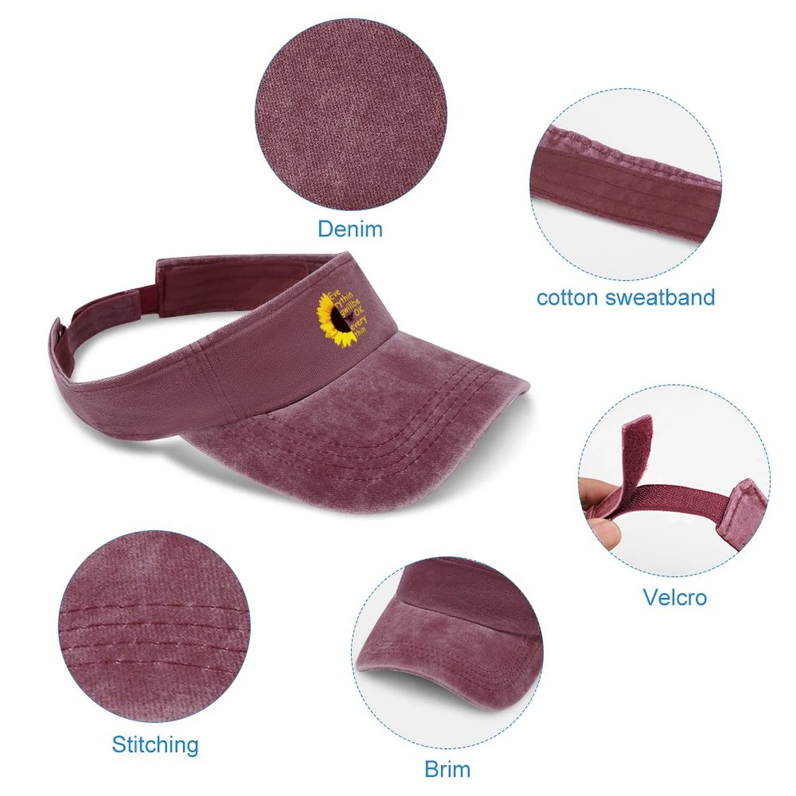 Adjustable Running Cap with UV Protection 12