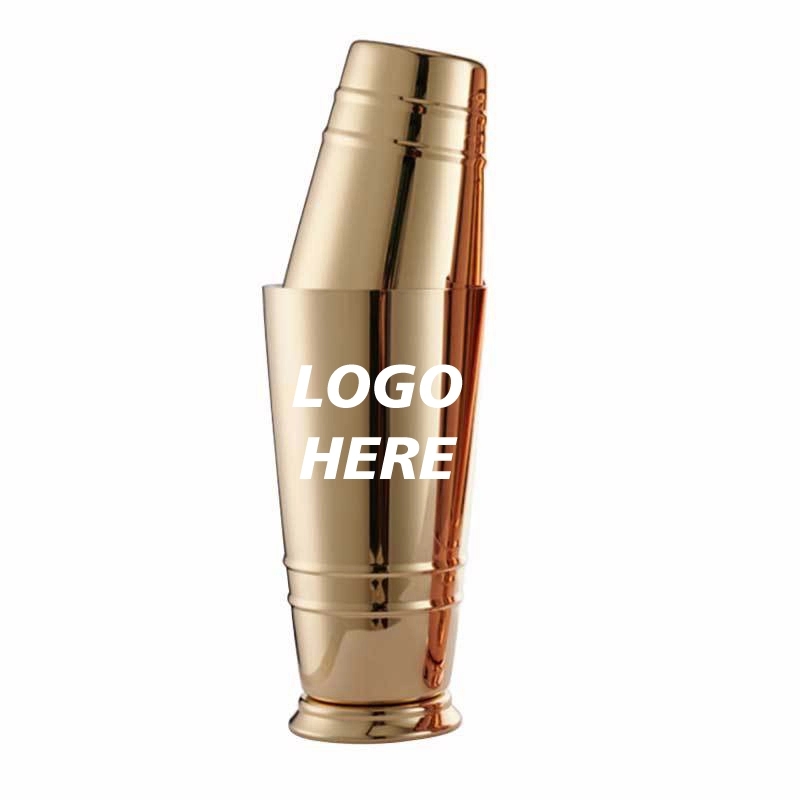 Custom Stainless Steel Cocktail Boston Shaker Set 2