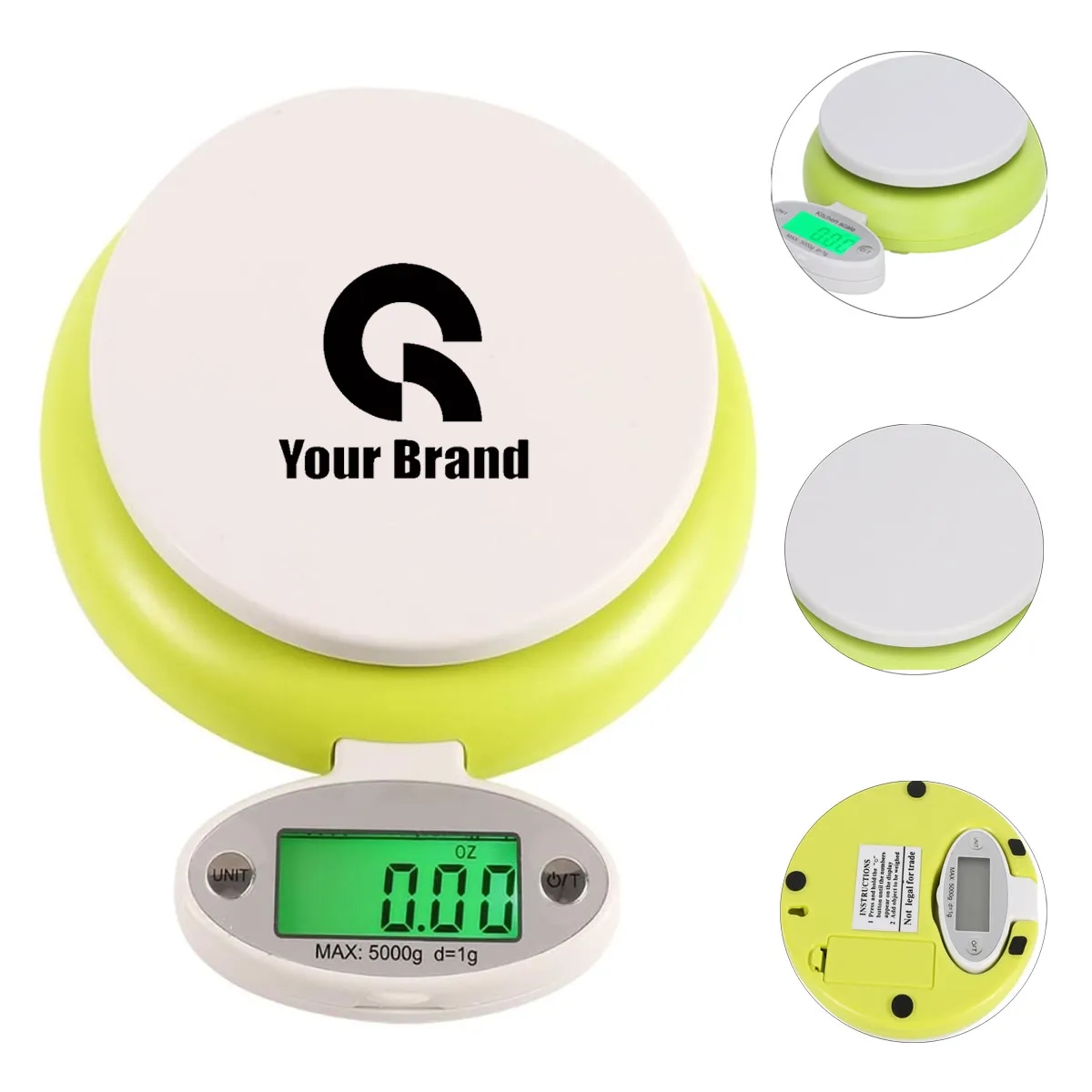 Foldable Energy Saving Electronic Digital Kitchen Food Scale 3