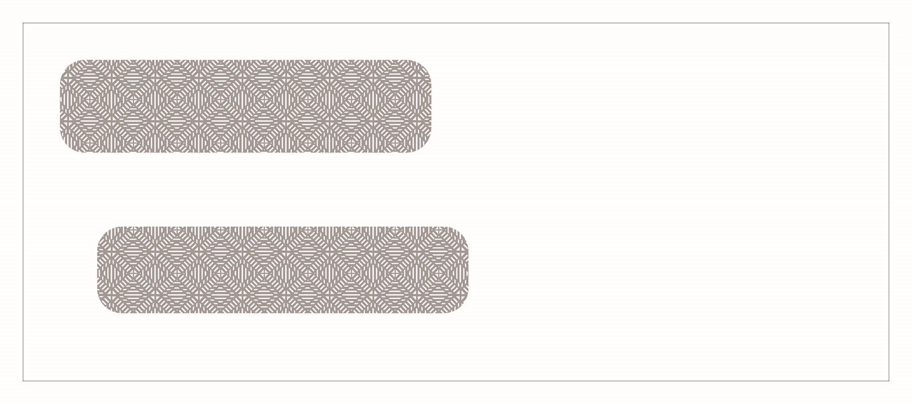 Envelopes, Double Window, Self Seal, Cheques 2