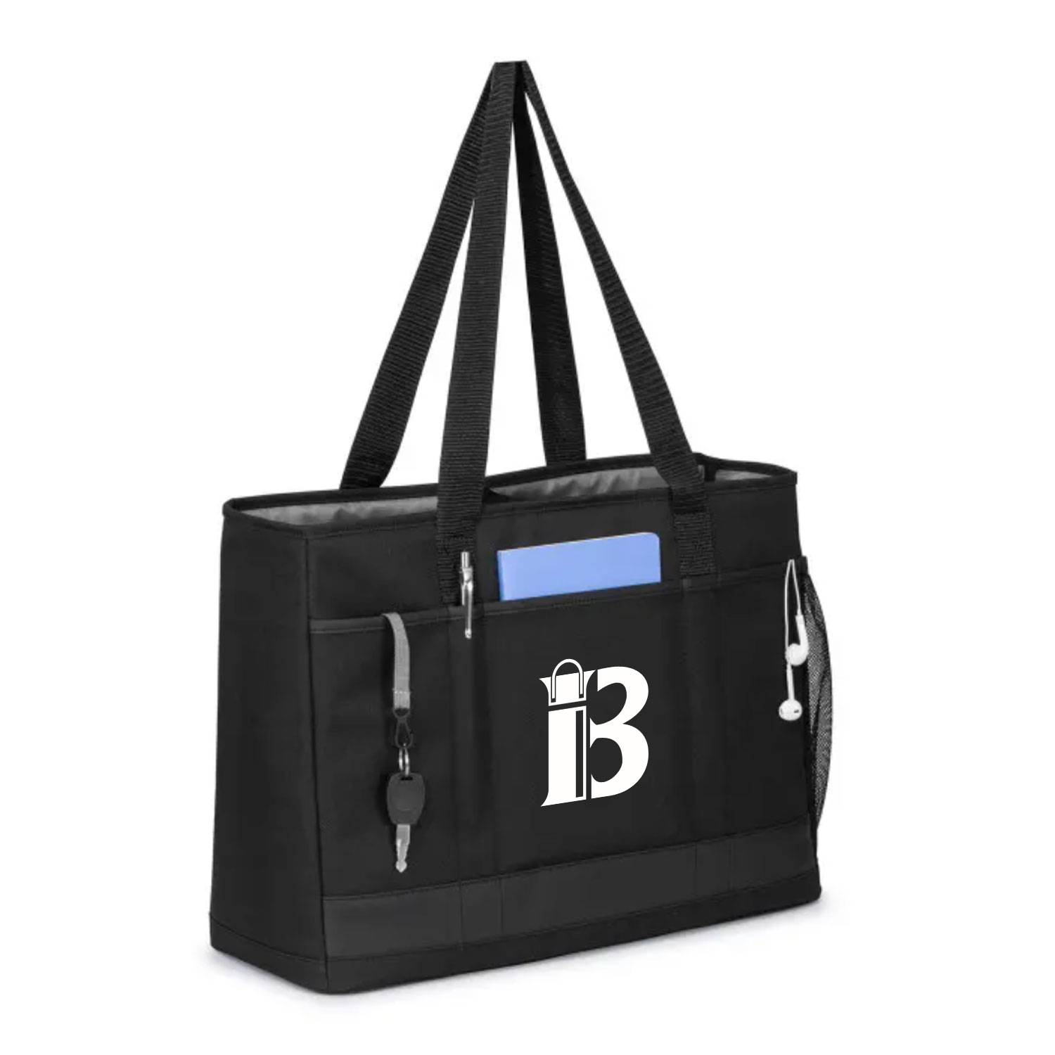 water resist 15.6 inch oxford daily business Laptop Tote Bag 8