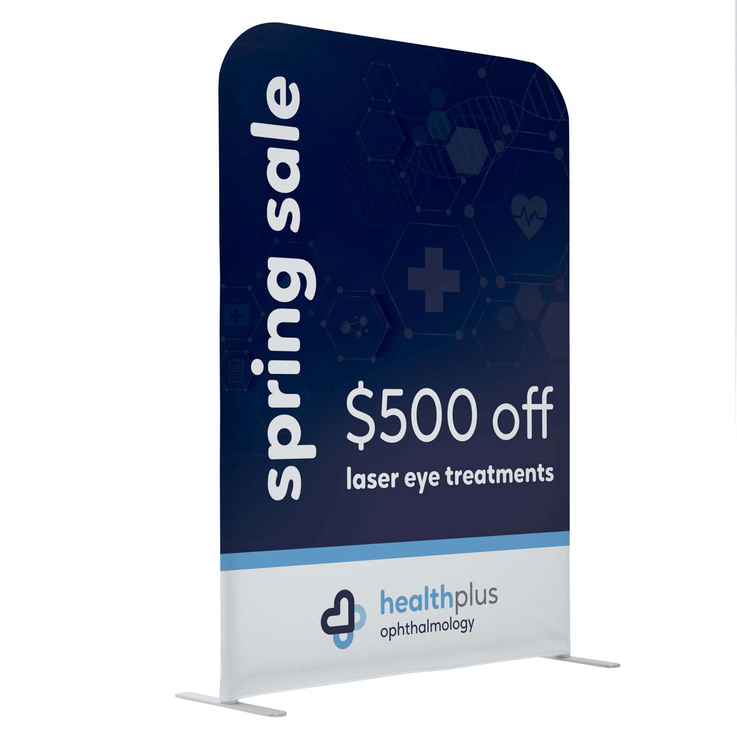 3' EuroFit Tabletop Straight Wall Kit