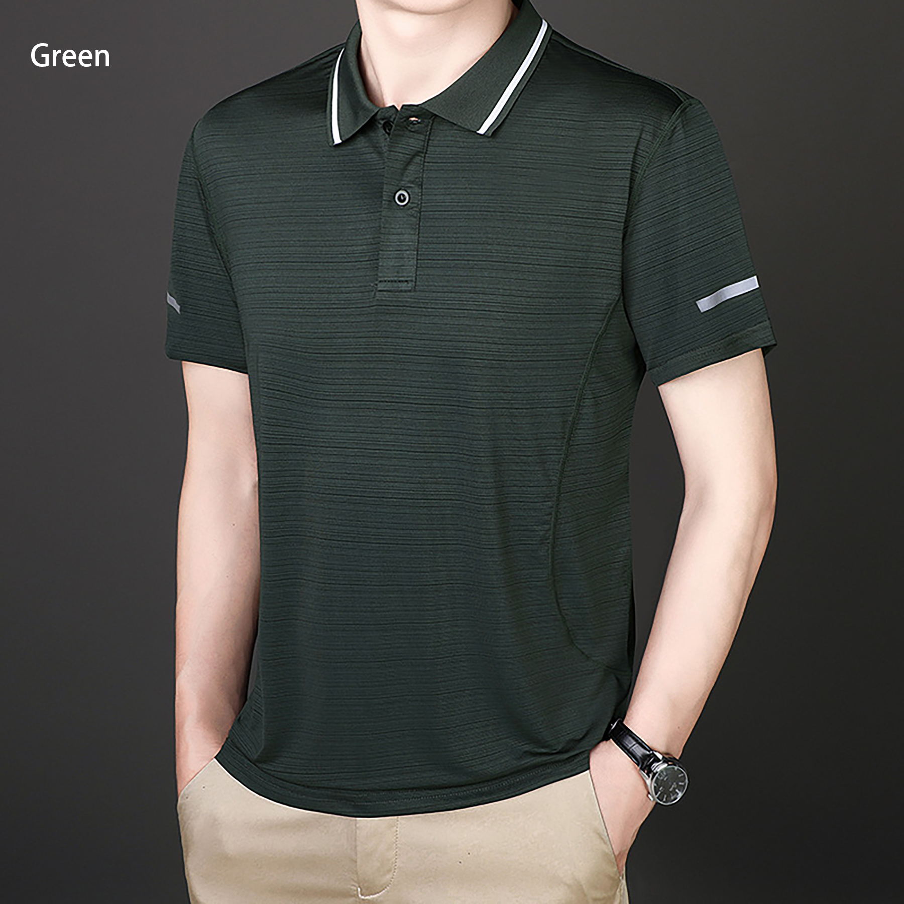 Lightweight & Soft Quick Dry Short Sleeve Polo Shirt for Outdoor Sport 4