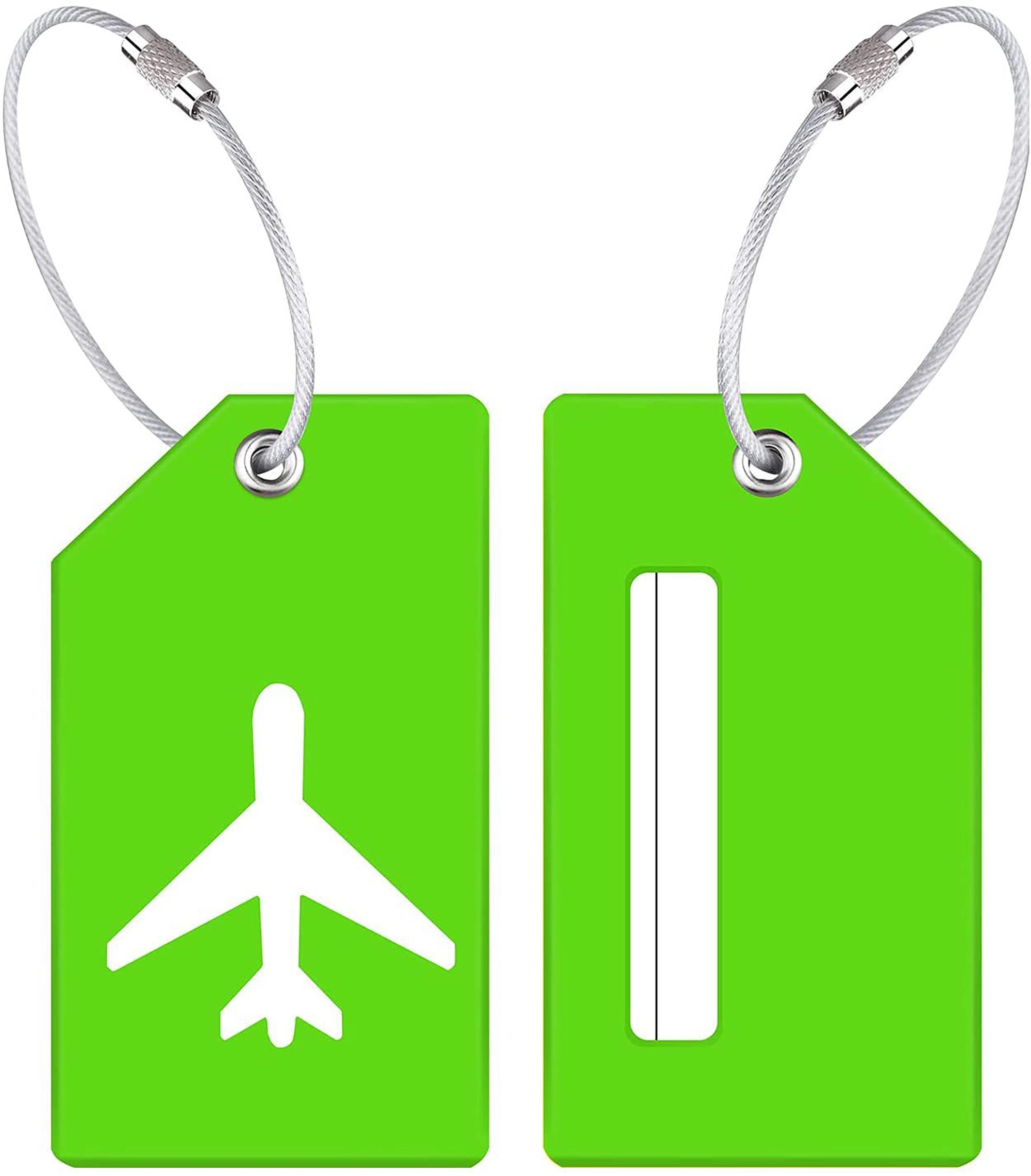 Silicone Luggage Tag with Name ID Card 8
