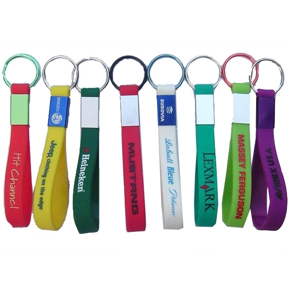 Silicone key ring 1