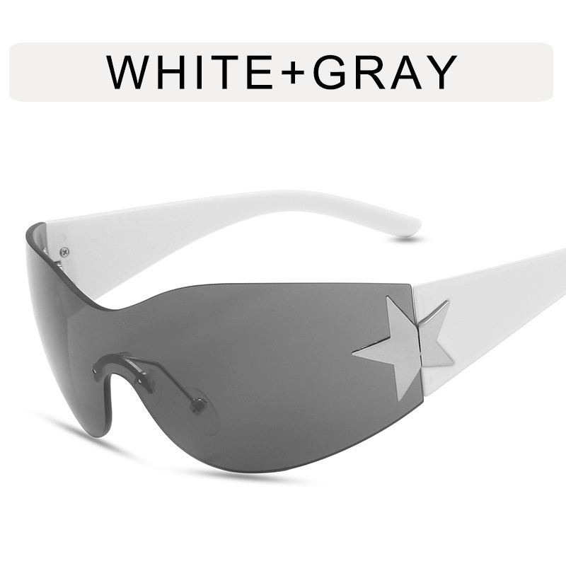 Rimless Pentagram Sunglasses 2