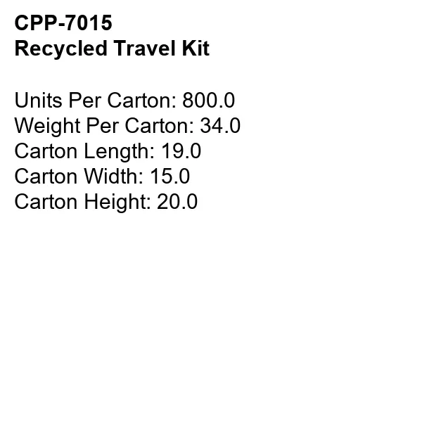 Recycled Travel Kit 3