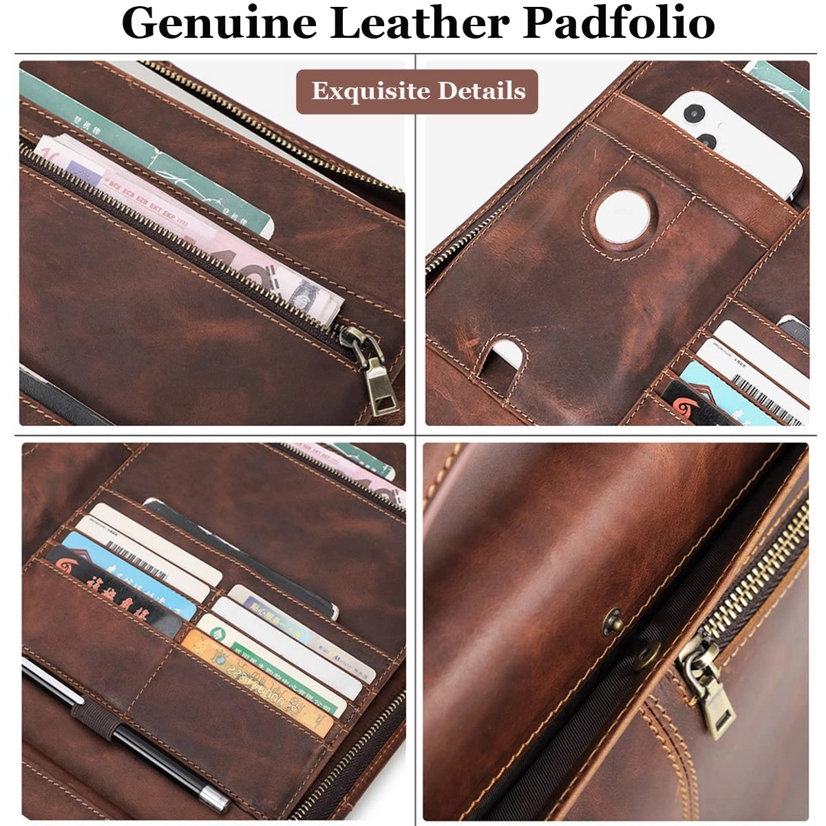 Genuine Leather Padfolio 1