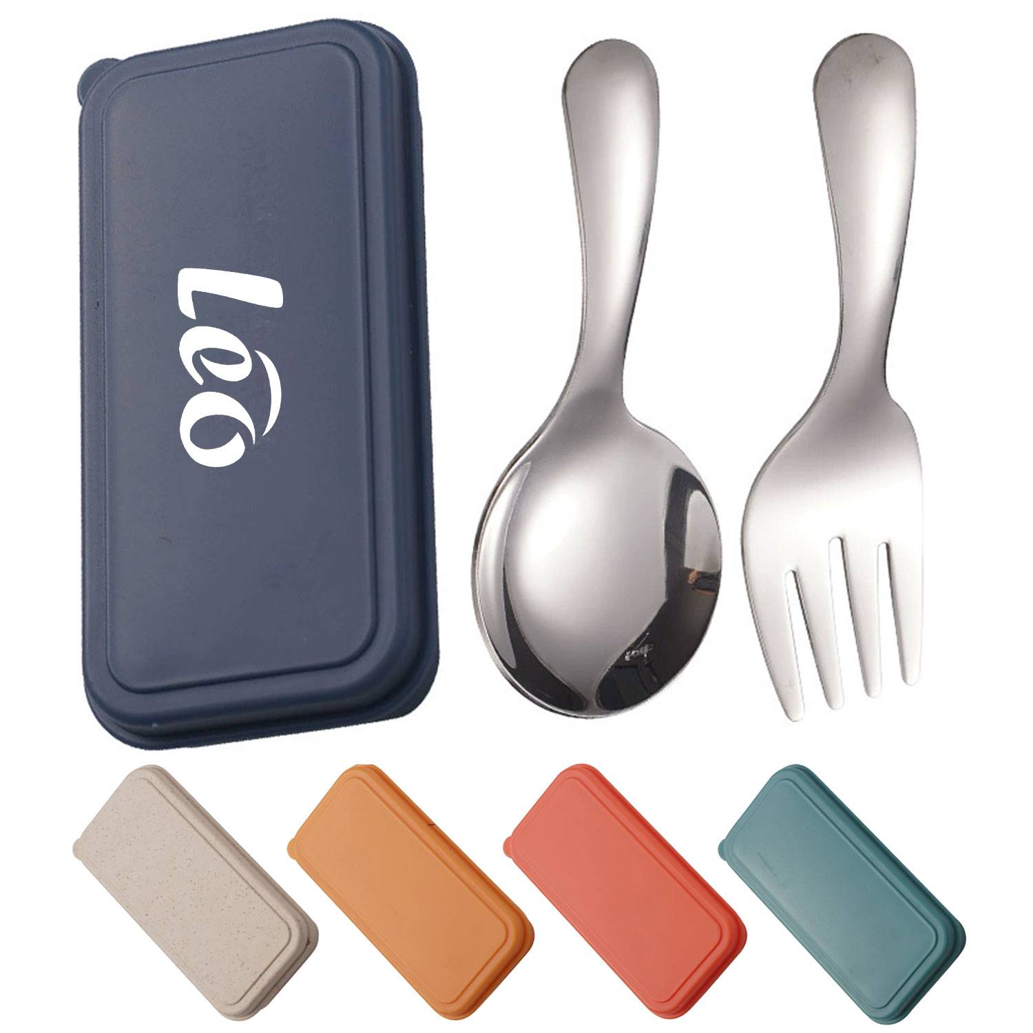 304 Short Handle Children's Spoon and Fork Set