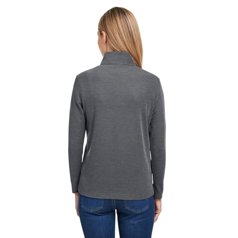 CORE365 Ladies' Fusion ChromaSoft™ Pique Quarter-Zip 27