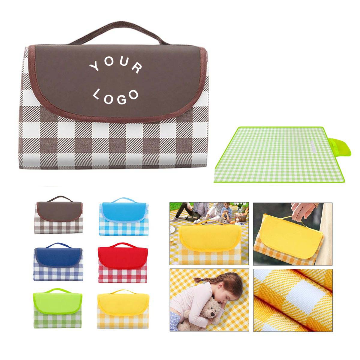 Durable Oxford Picnic Mat Tear Resistant Portable Design 5