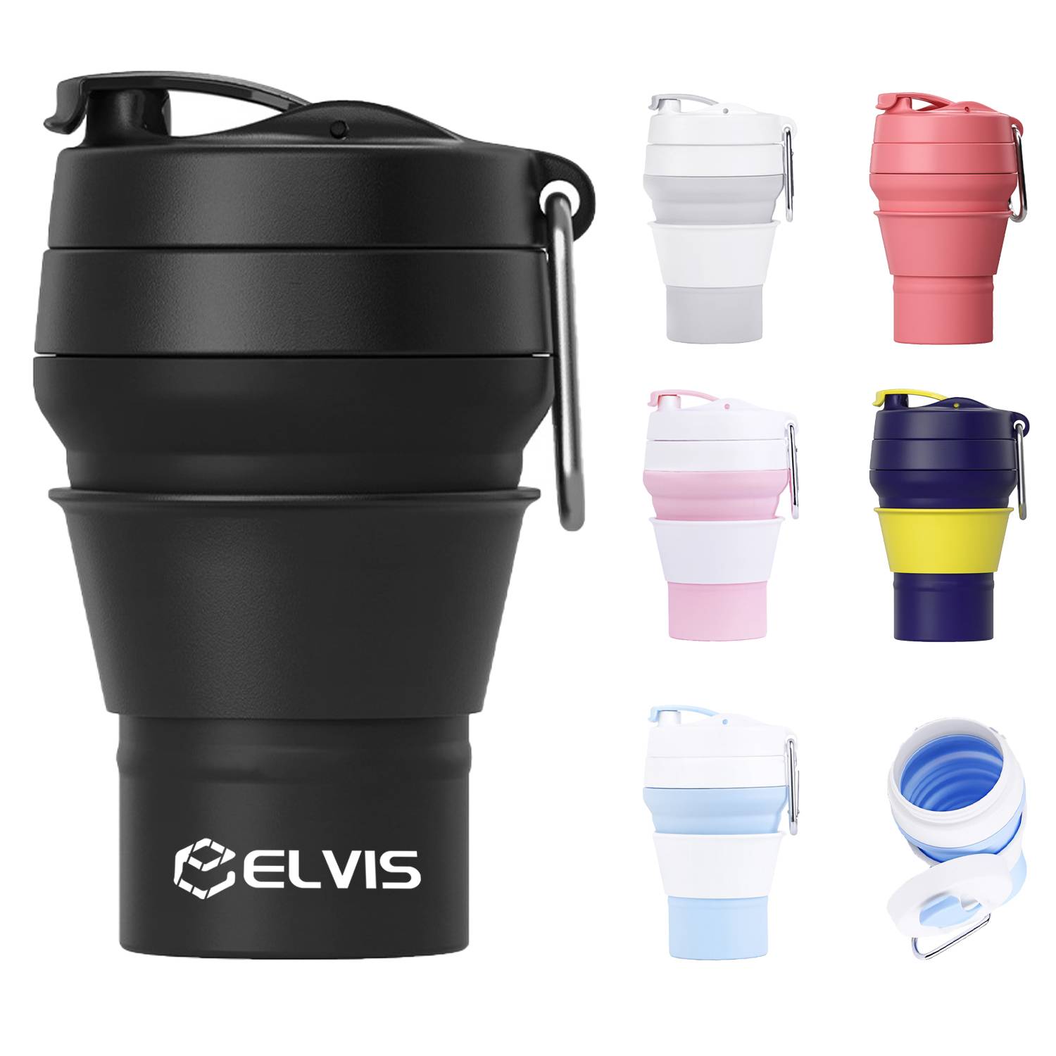 12 Oz Silicone Collapsible Travel Cup 6