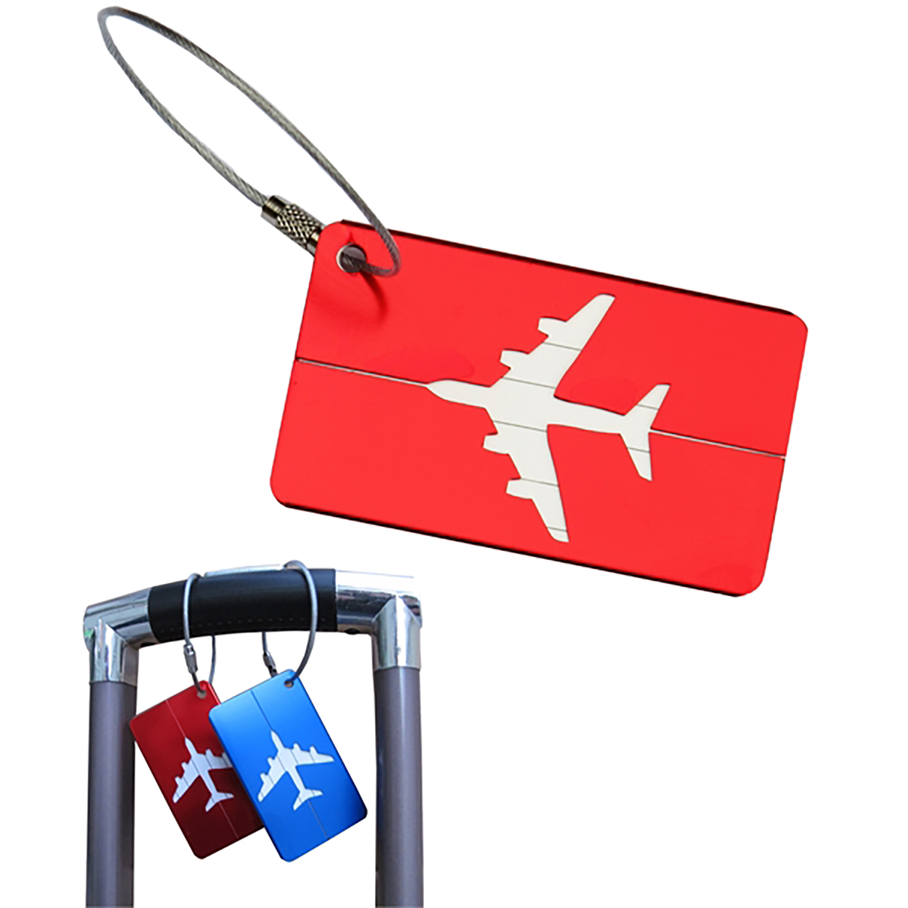 Aluminum Alloy Luggage Tags 2