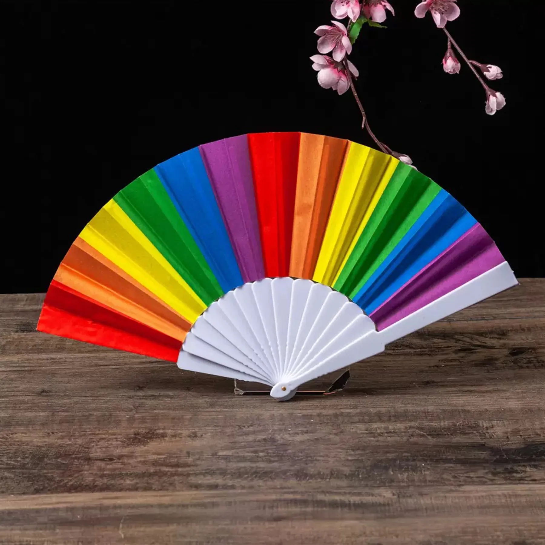 Vibrant Foldable Fan Portable Stylish And Cool 5