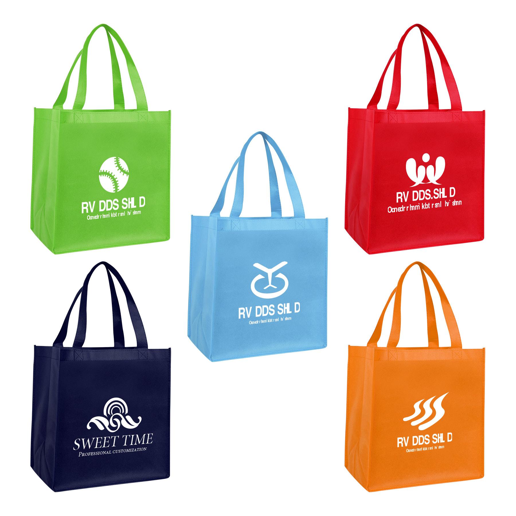Custom Non-Woven Tote Bags 1
