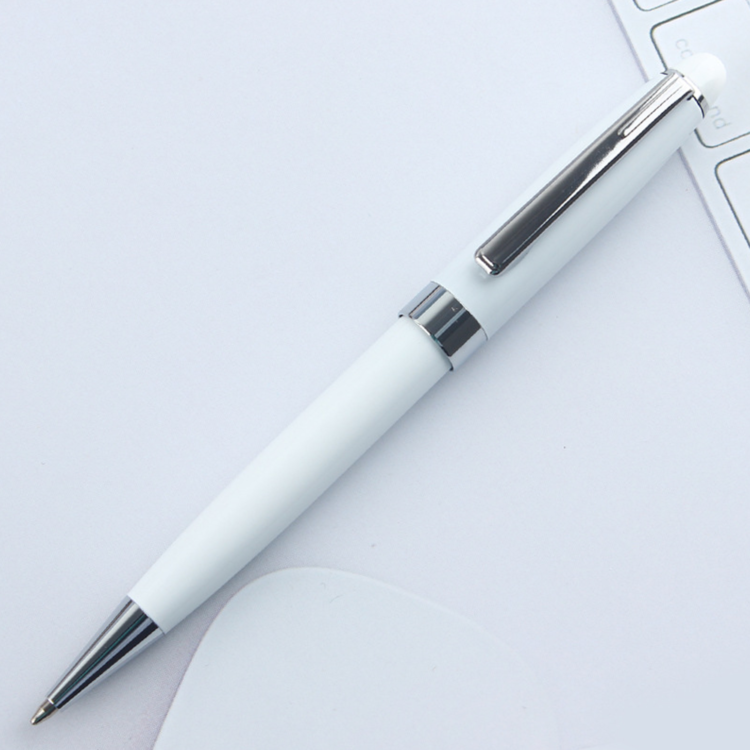 Twist Action Business Metal Ballpoint Pen 16