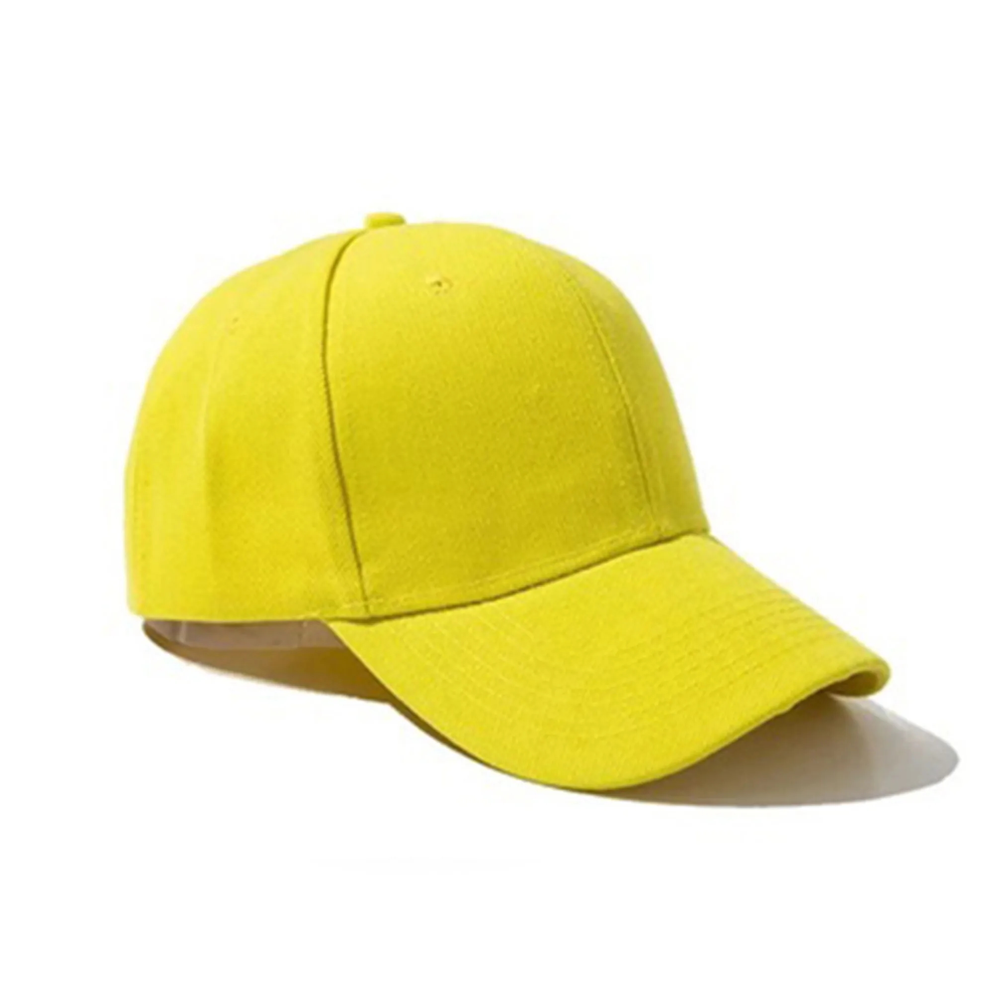 Solid Color Polyester Baseball Cap 6