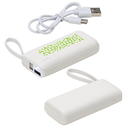 Chancellor 5000mAh Power Bank with USB-C Built-in Cable 11