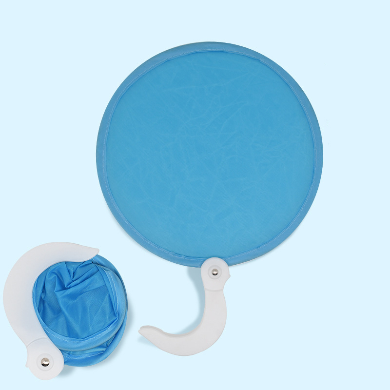 Foldable Round Fan with Handle 9