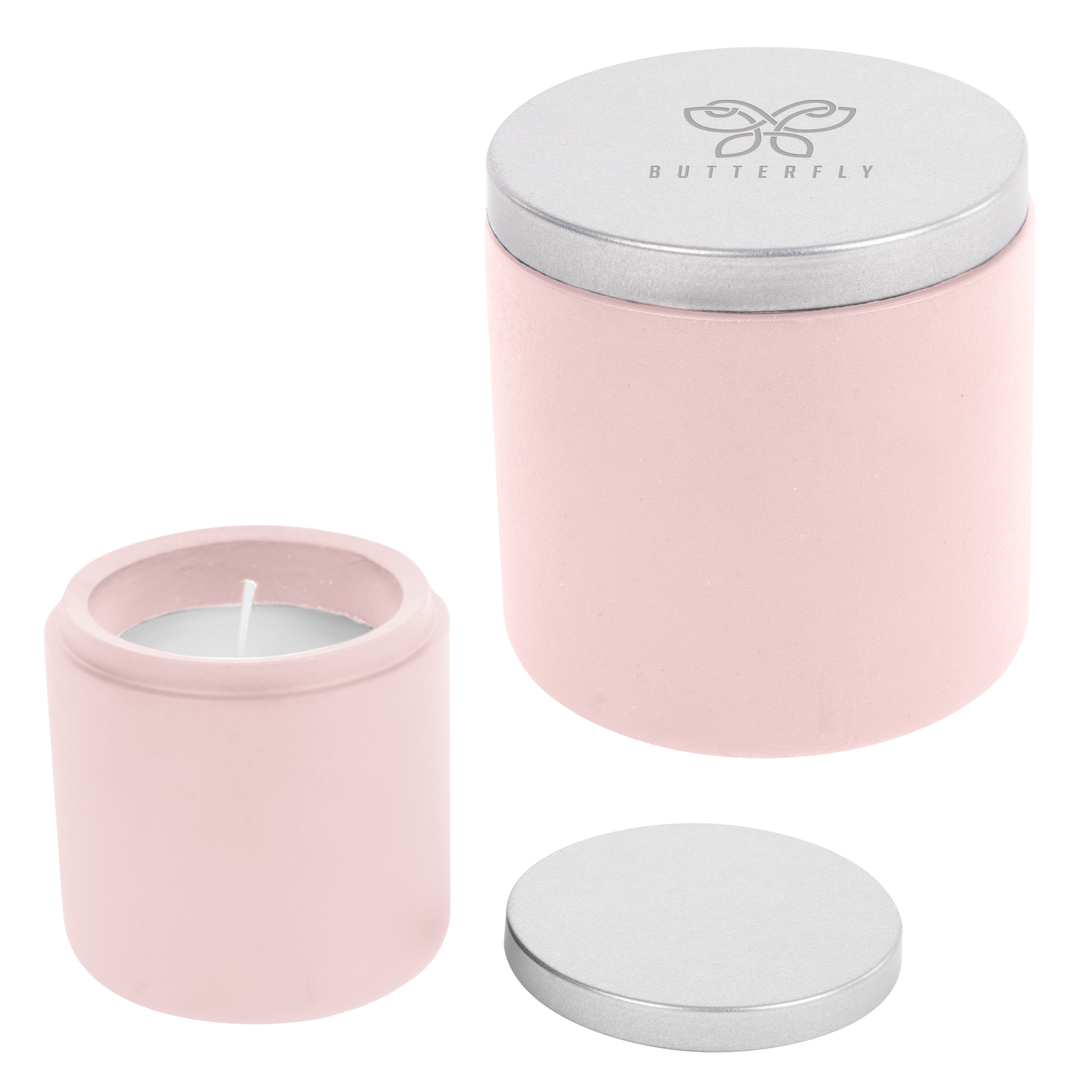 Cali Clay Cement Candle 14