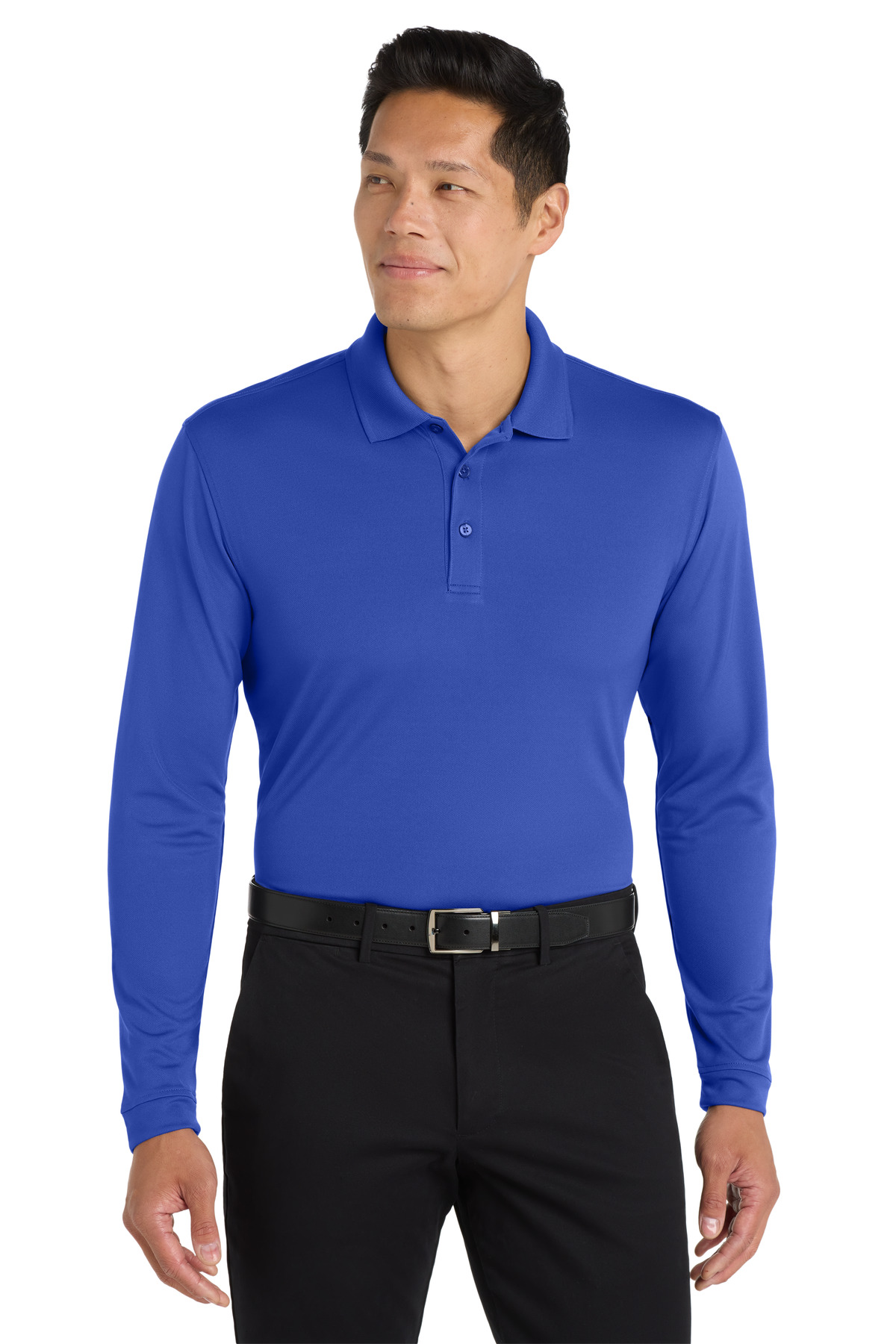 Port Authority Dry Zone UV Micro-Mesh Long Sleeve Polo K110LS 21