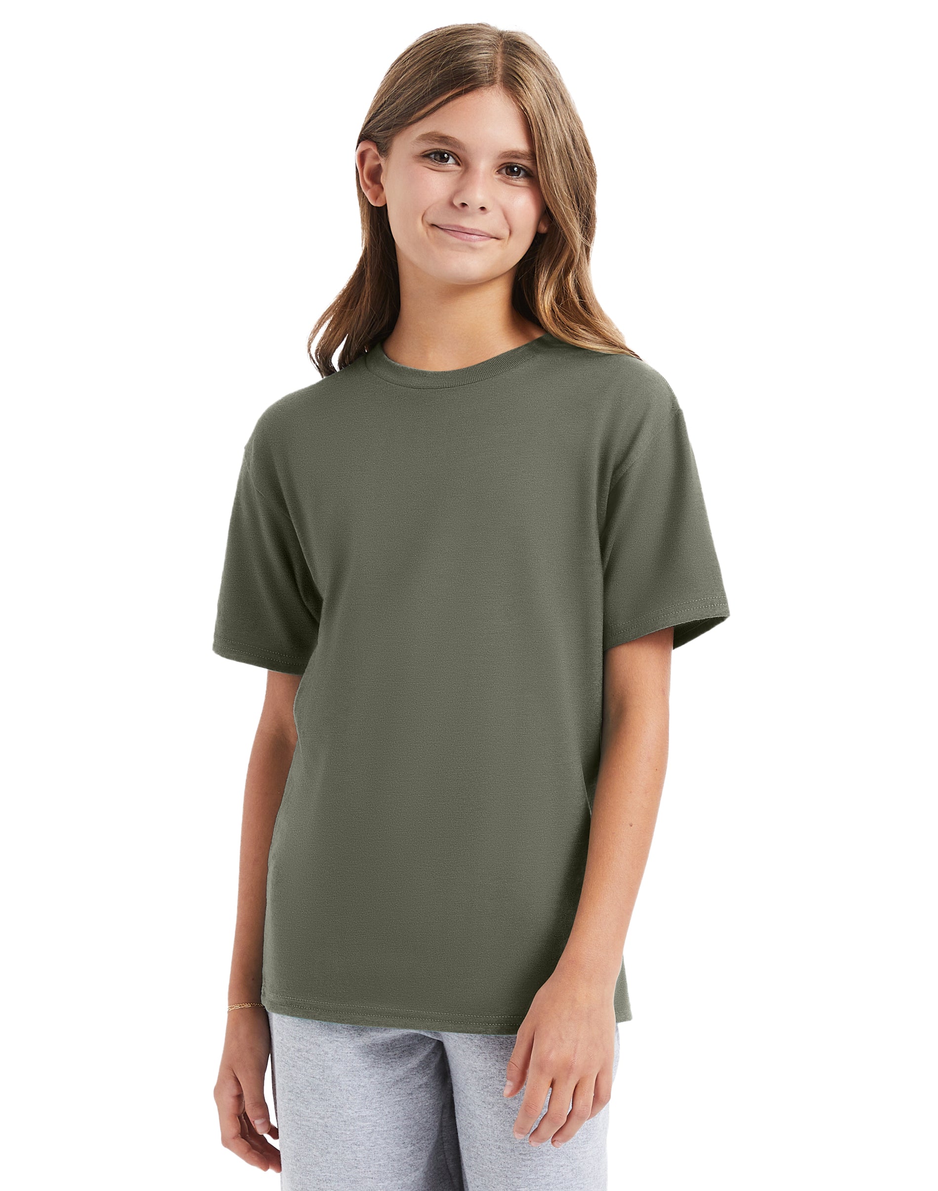Hanes Perfect-T Youth Short Sleeve T-shirt 12