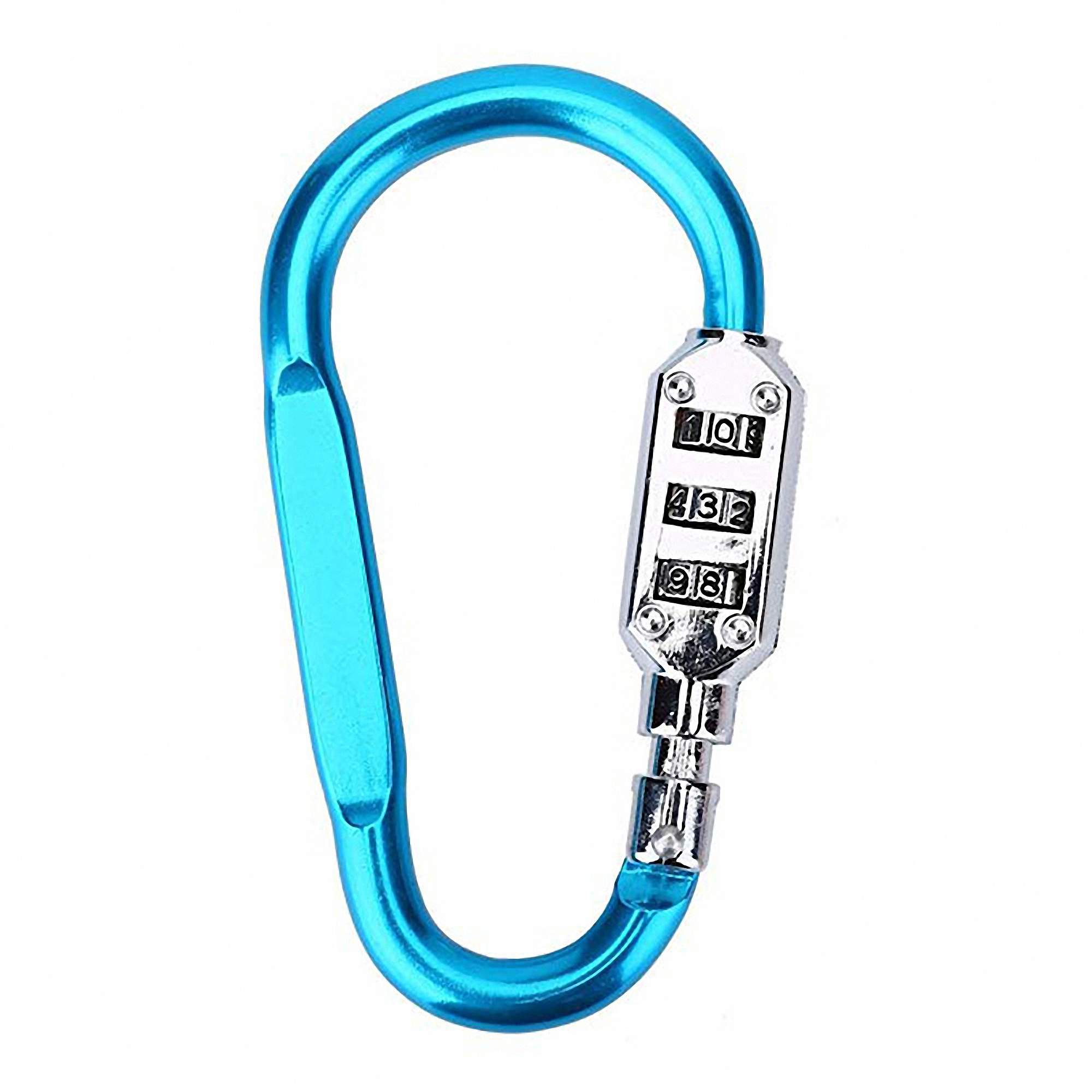 Heavy Duty Aluminum Locking Carabiner Clip 4