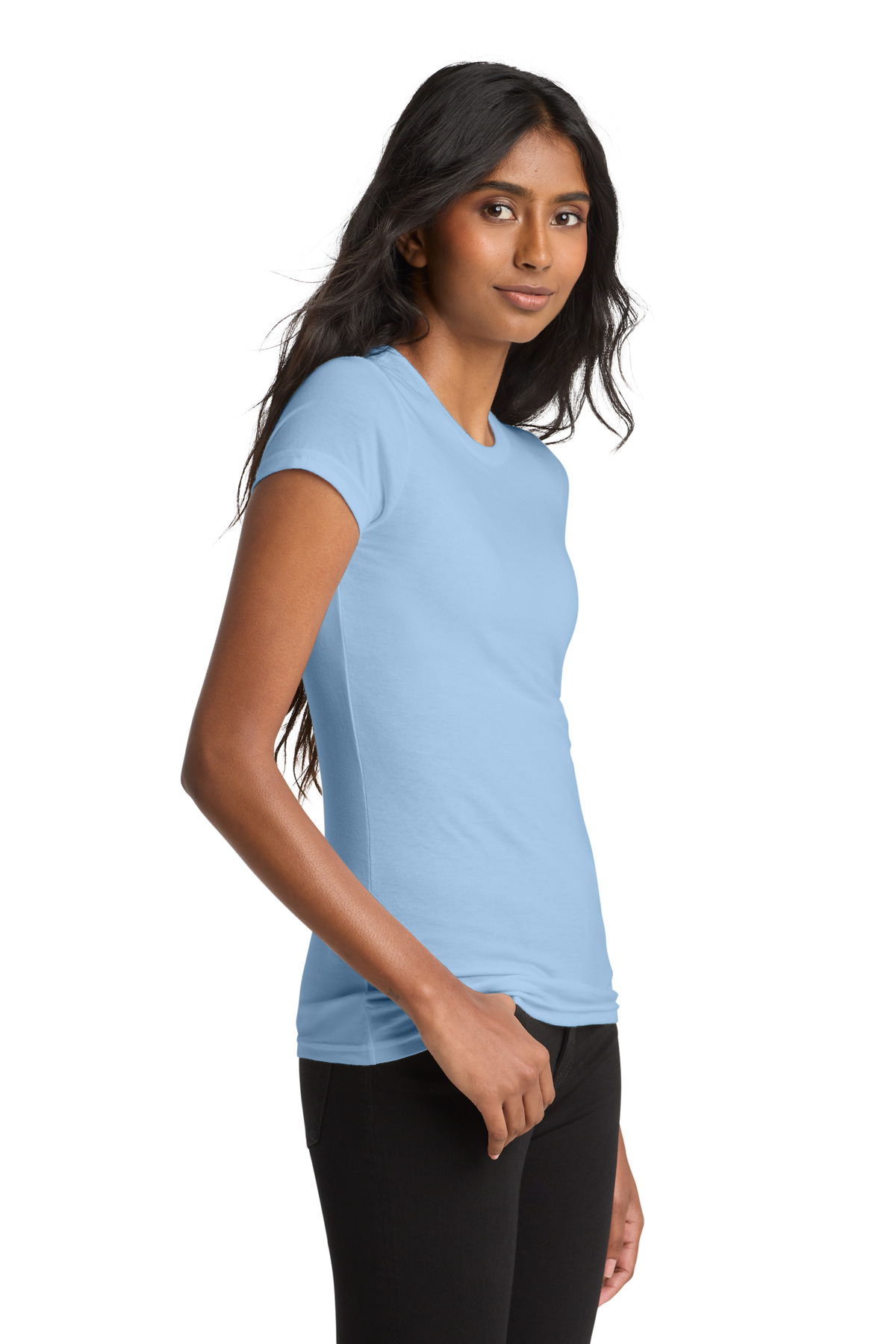 District Women's Fitted Very Important Tee . DT6001 226