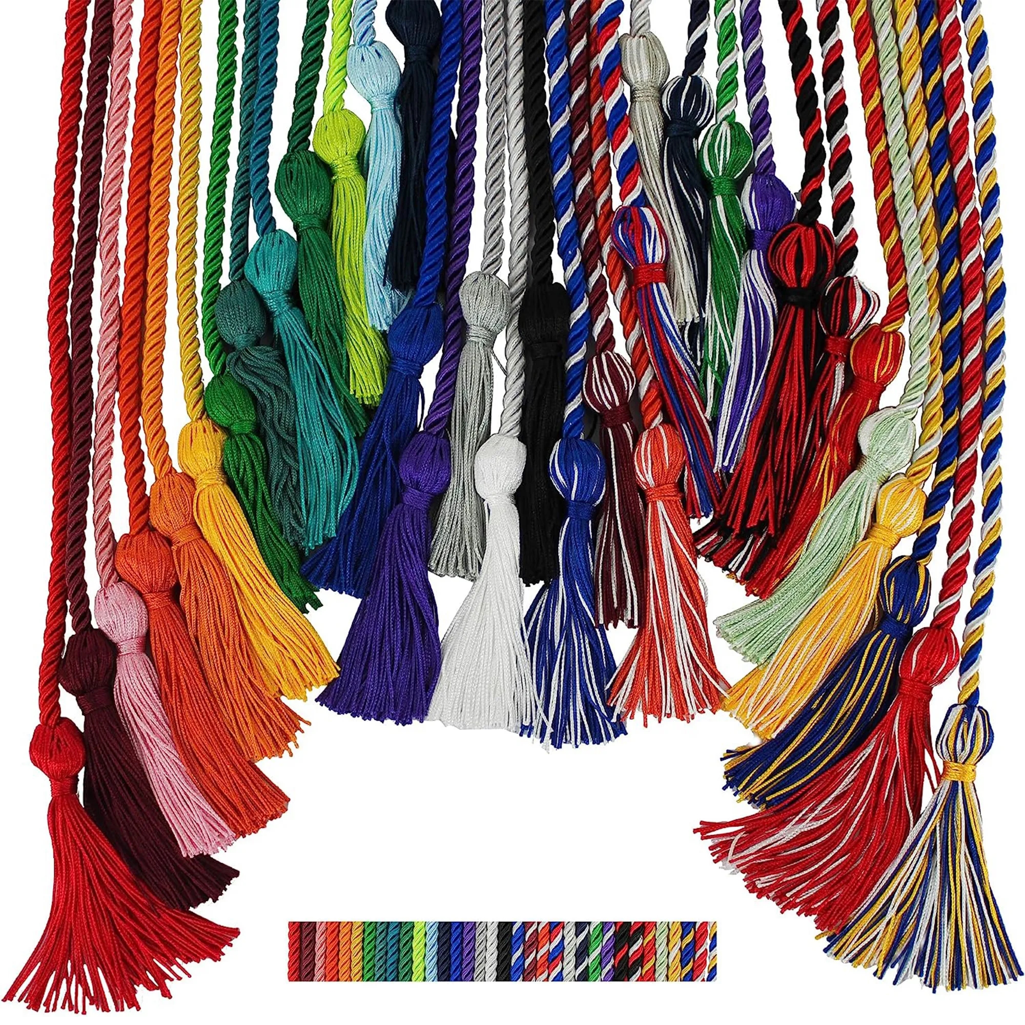 Double Tied Graduation Honor Cord MOQ 50 PCS 2