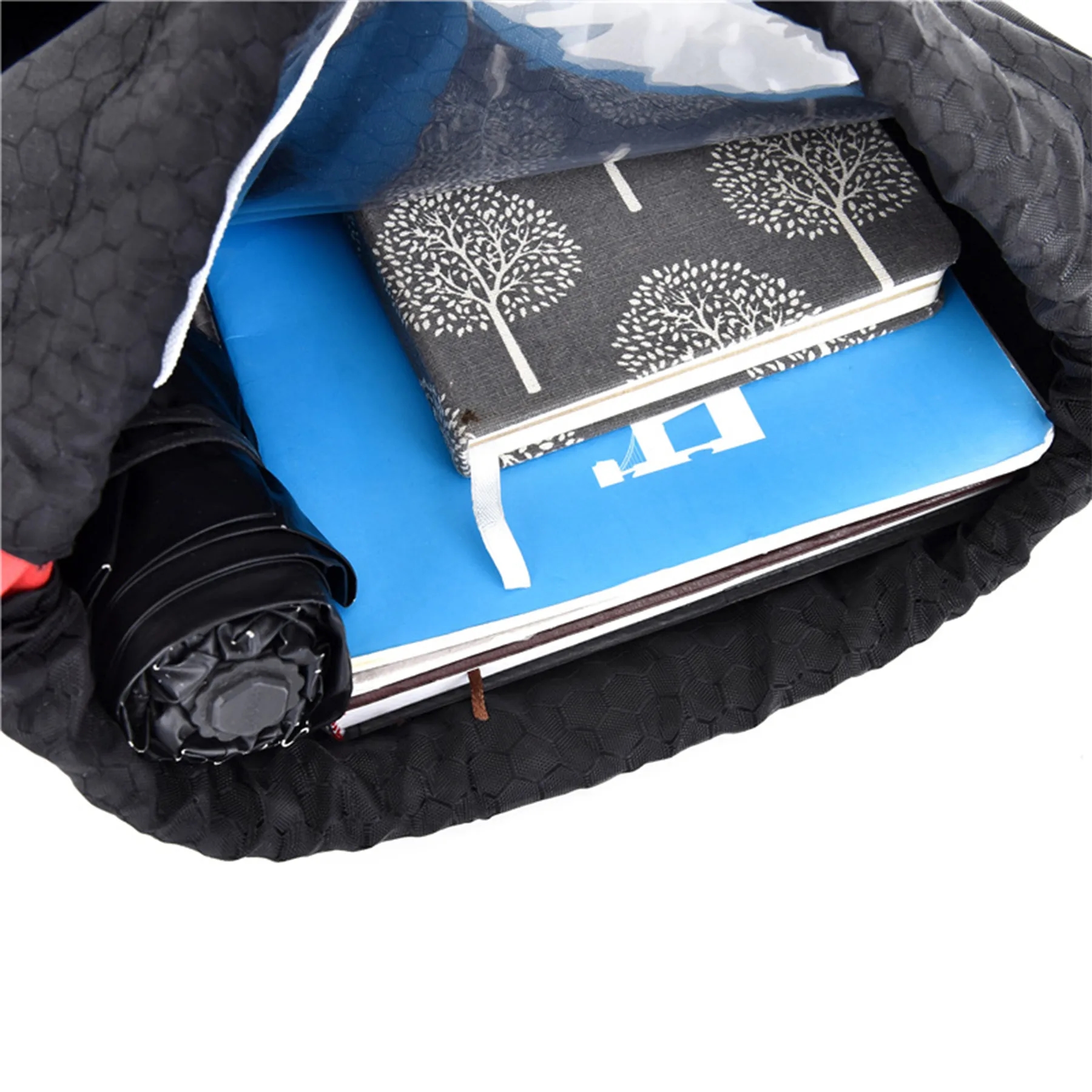 Polyester Dry Wet Separation Sports Drawstring Backpack 4