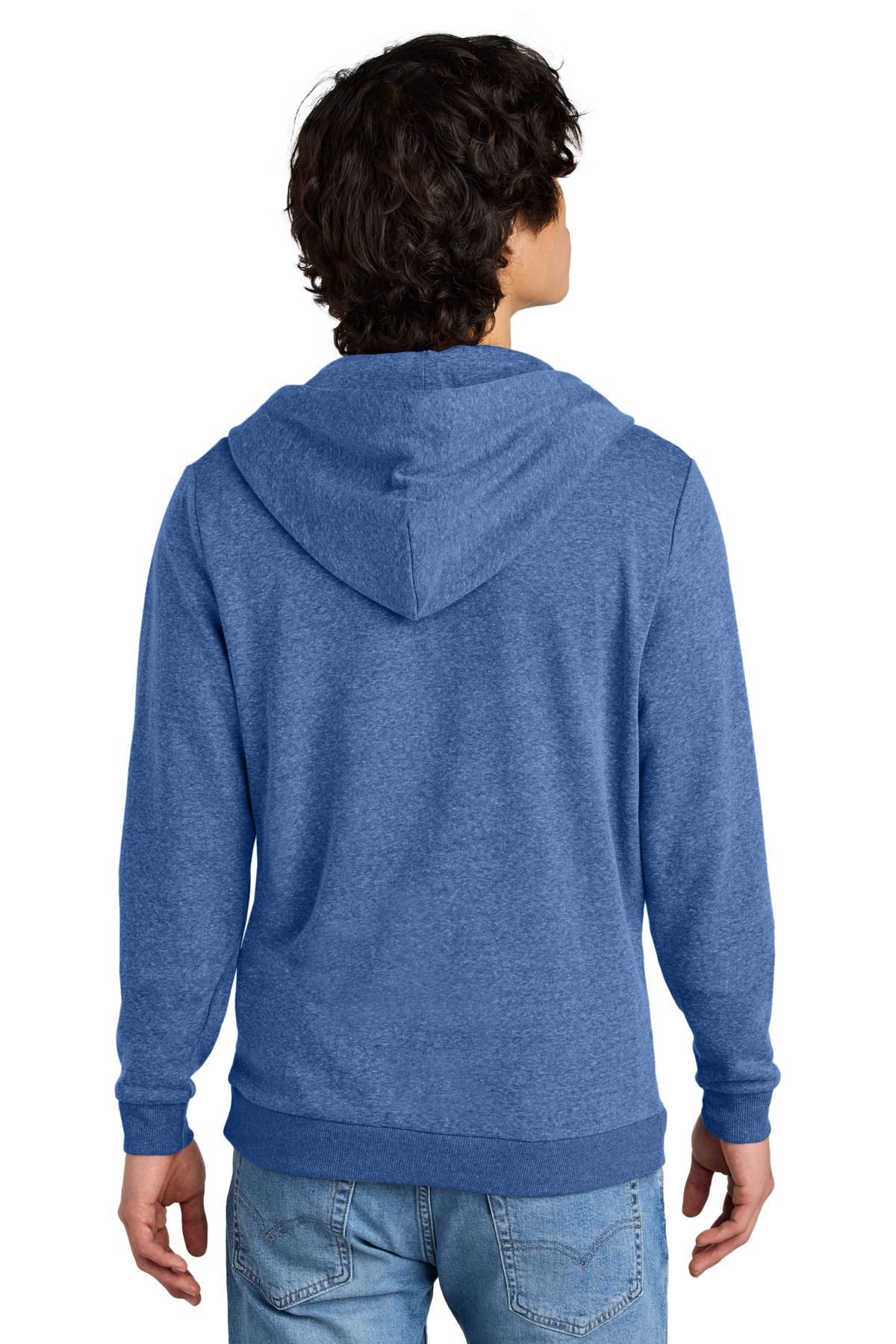 District Perfect Tri Fleece Full-Zip Hoodie DT1302 27