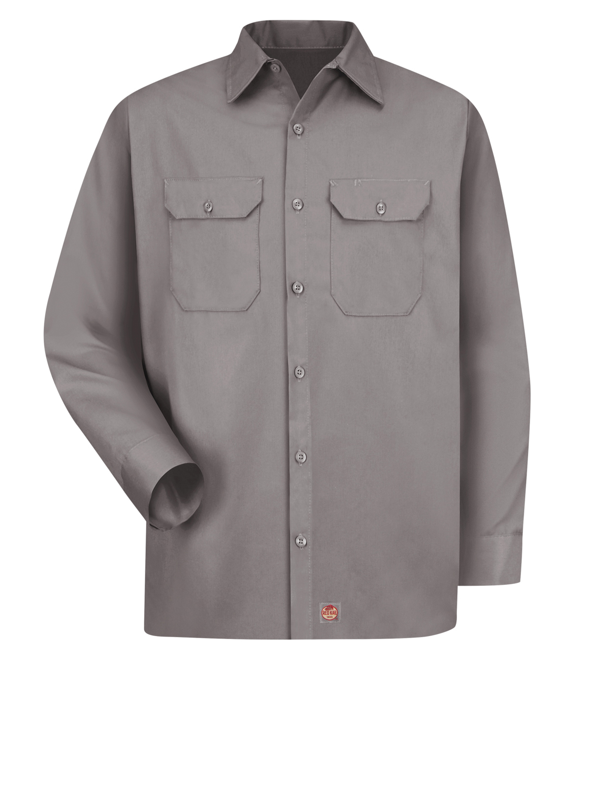 Red Kap Shirts -  Men's Long Sleeve Utility Uniform Shirt 6
