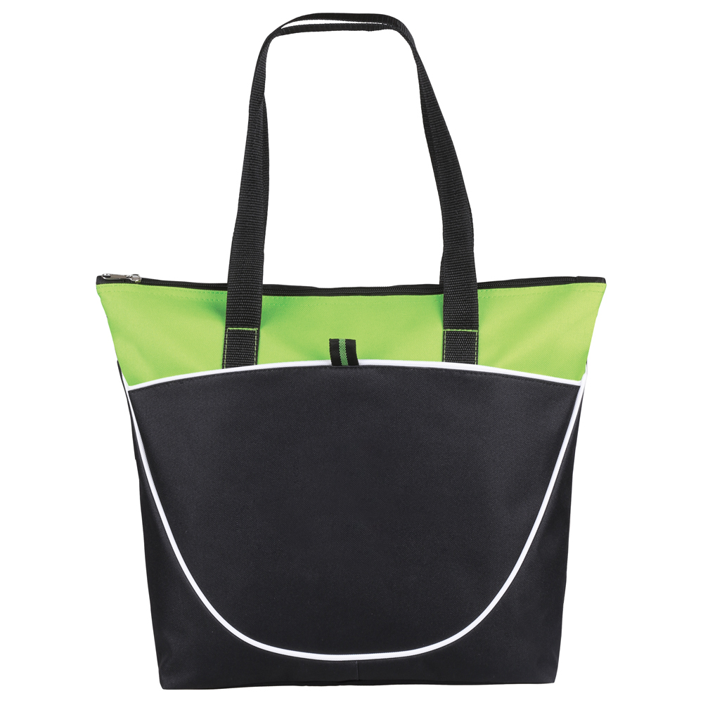Hermosa Zippered Poly Canvas Tote 3
