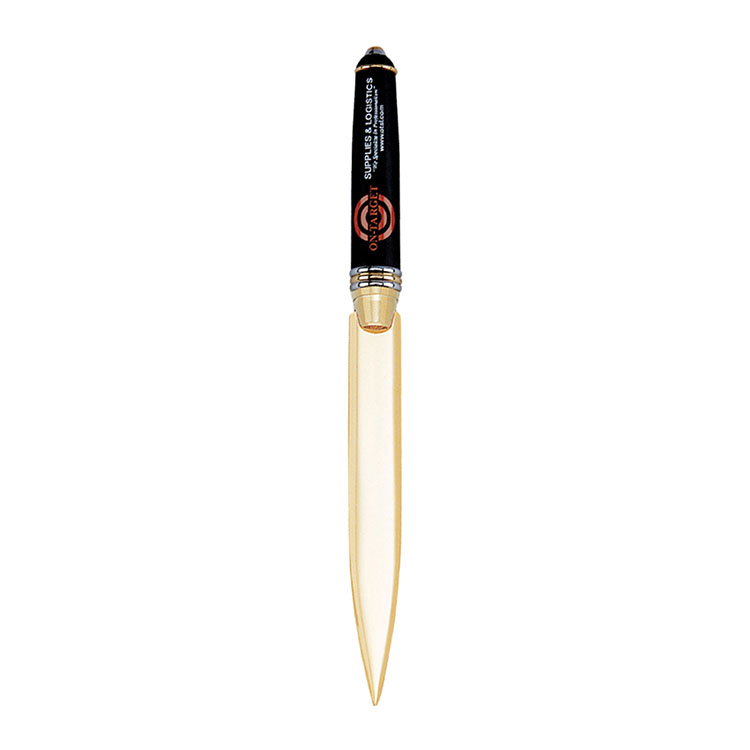 Achilles Matte Black Letter Opener 2