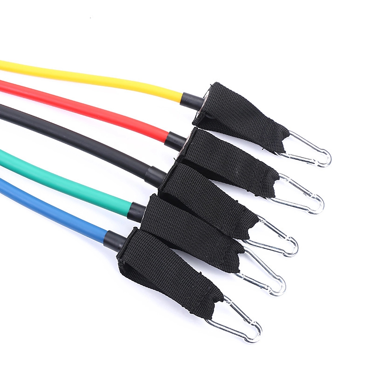 Resistance Bands Set (11pcs) Handles-Stackable Up to 150 lbs 5