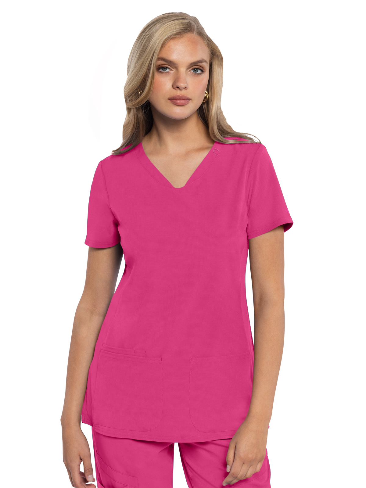 Med Couture - MC AMP - Women's 3-Pocket V-Neck Top 43