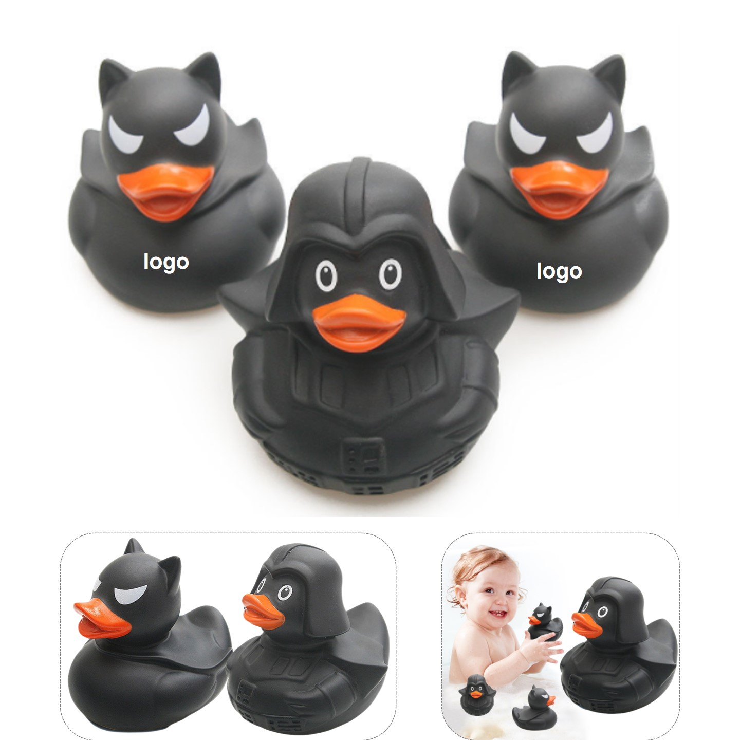 Black Rubber Duck 2