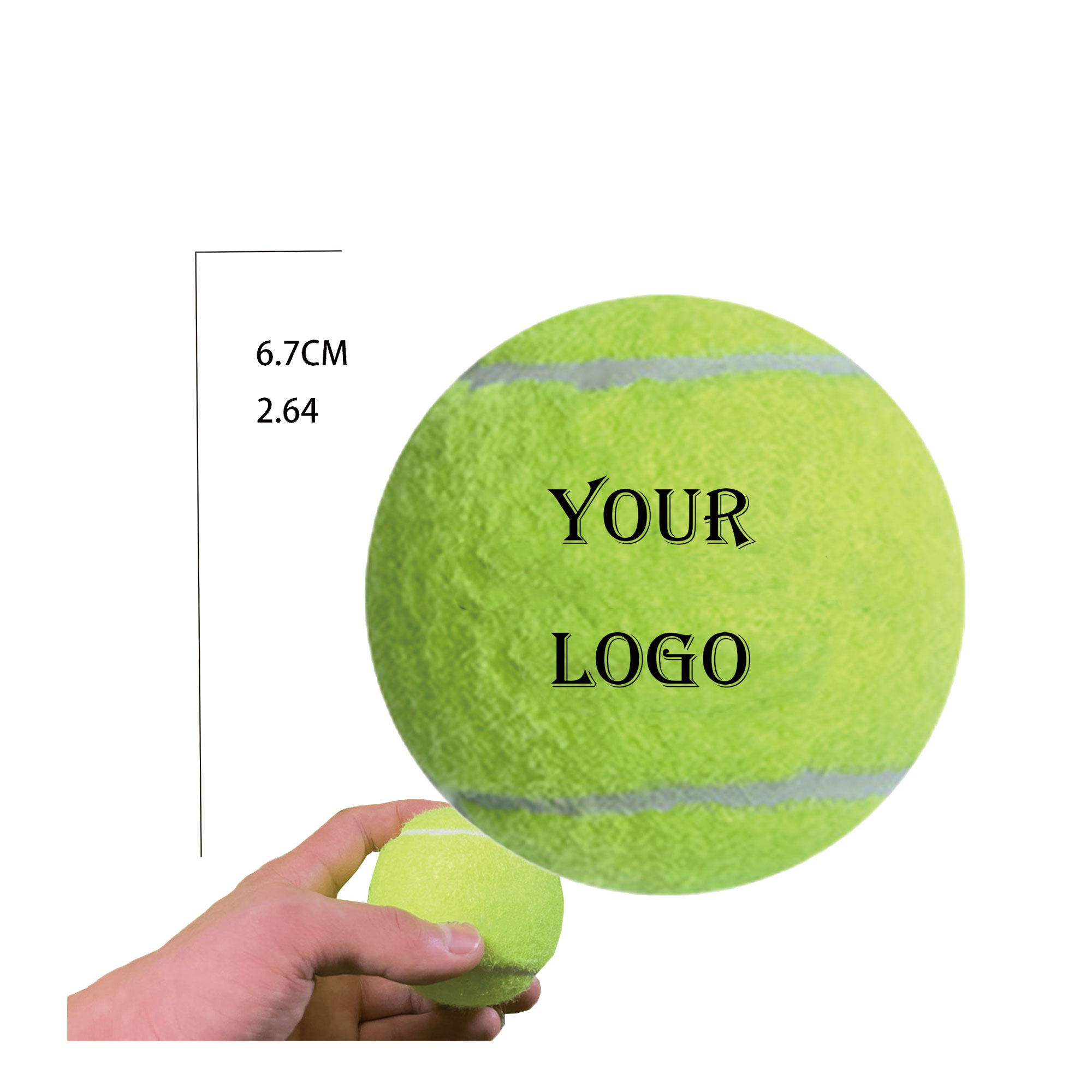 Rubber Tennis Ball 2