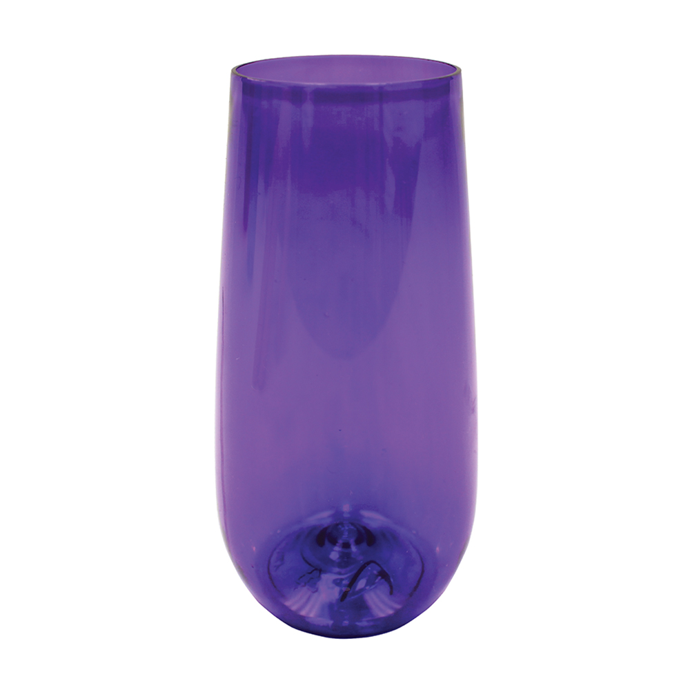 10 oz. Plastic Stemless Champagne Flute 7