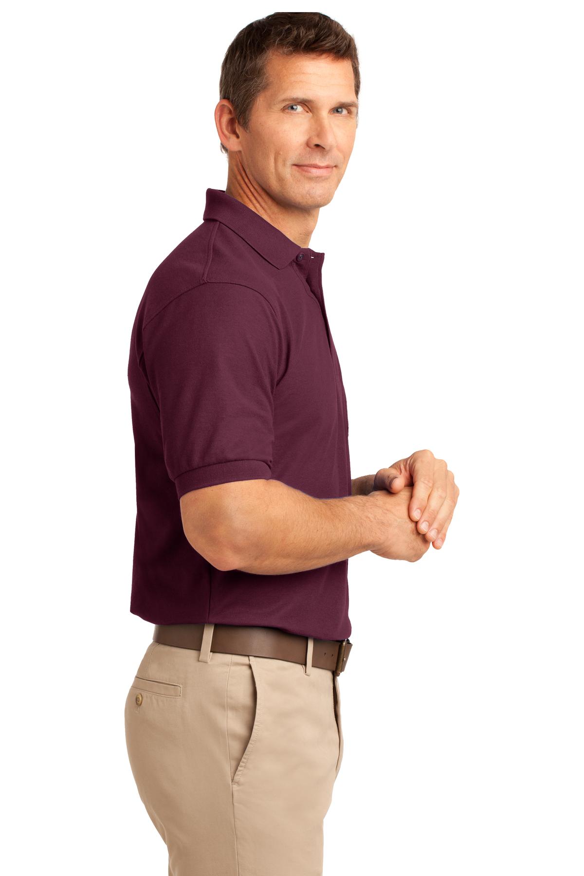 Port Authority Silk Touch Polo with Pocket. K500P 92