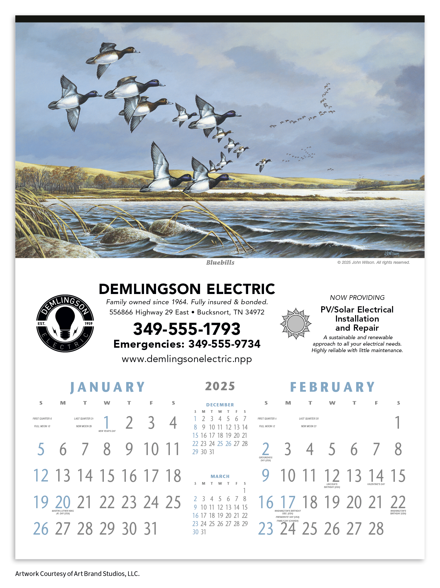Triumph® Calendars North American Waterfowl Calendar 17