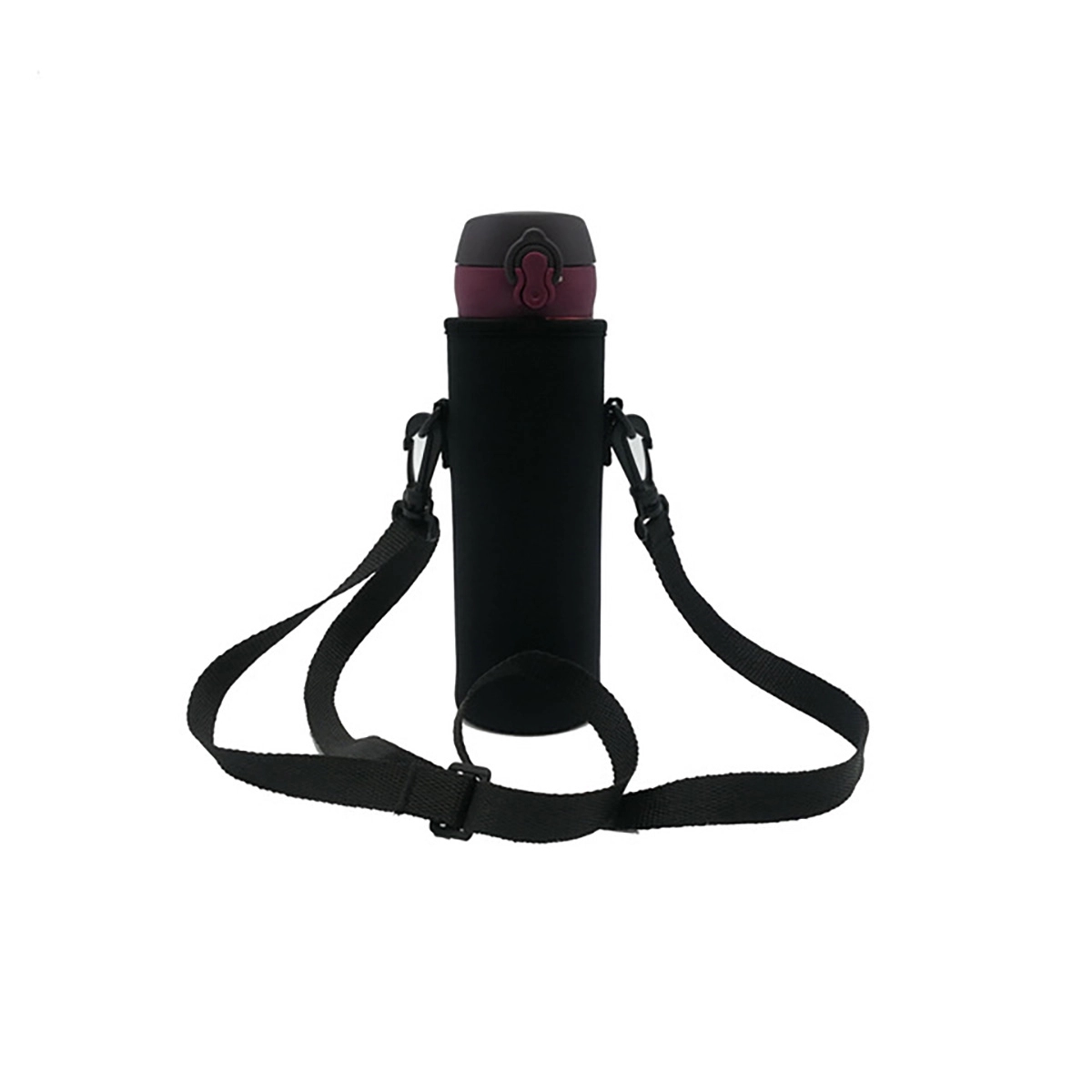 Neoprene Water Bottle Carrier Bag With Shoulder Strap 4