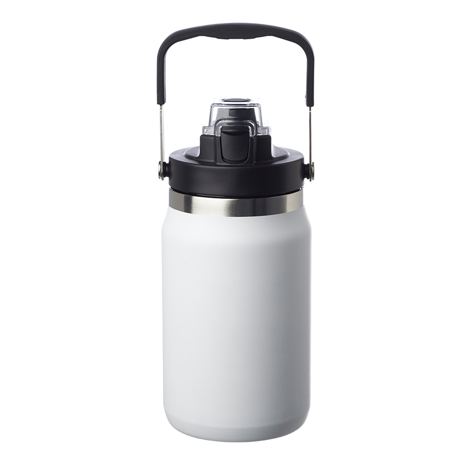 Double Wall Stainless Steel Bottle, 64 oz., custom water bottle with logo imprint 2