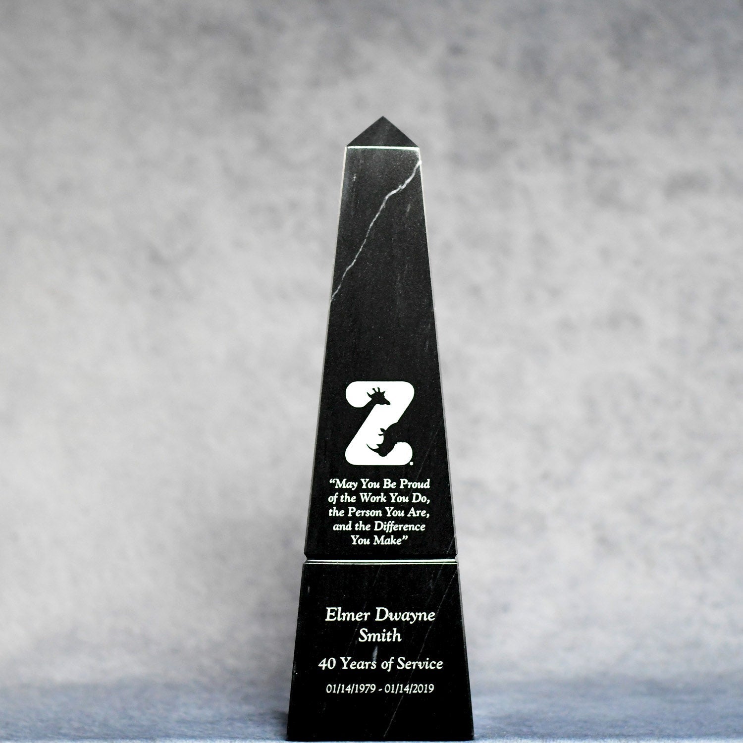 Black Marble Obelisk 2
