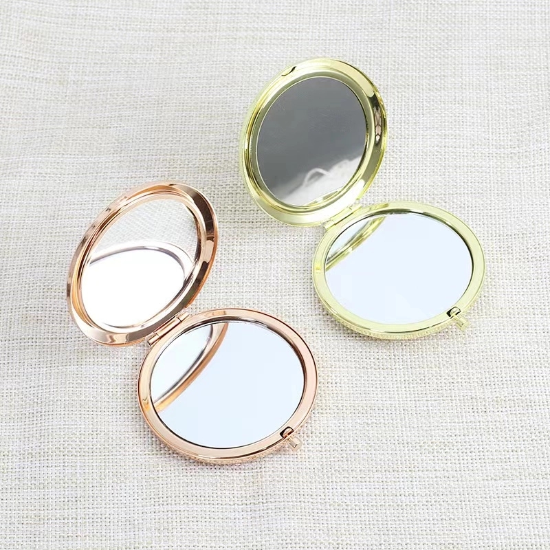 Round Metal Makeup Mirror 5