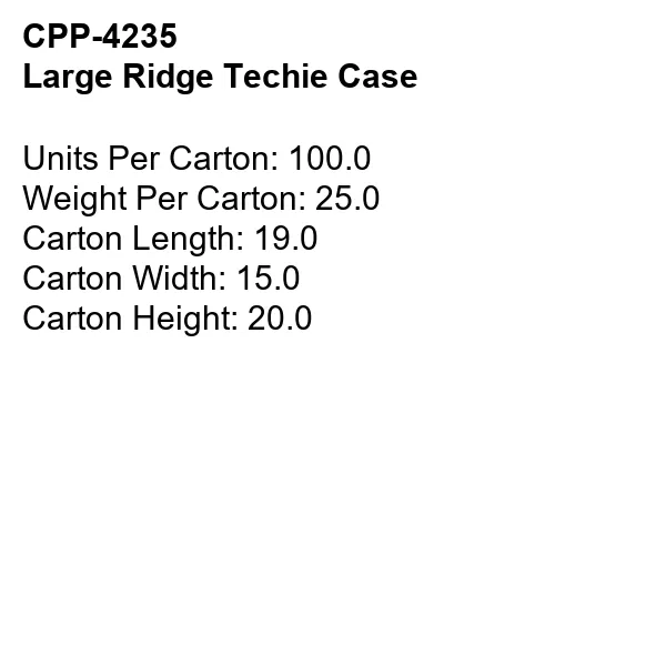 Large Ridge Techie Case 14