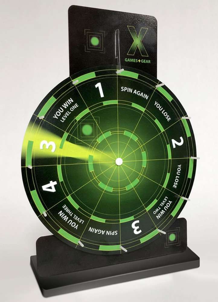 Table Top Spinning Wheel Game 13-9 (13" high, 9" diameter wheel)