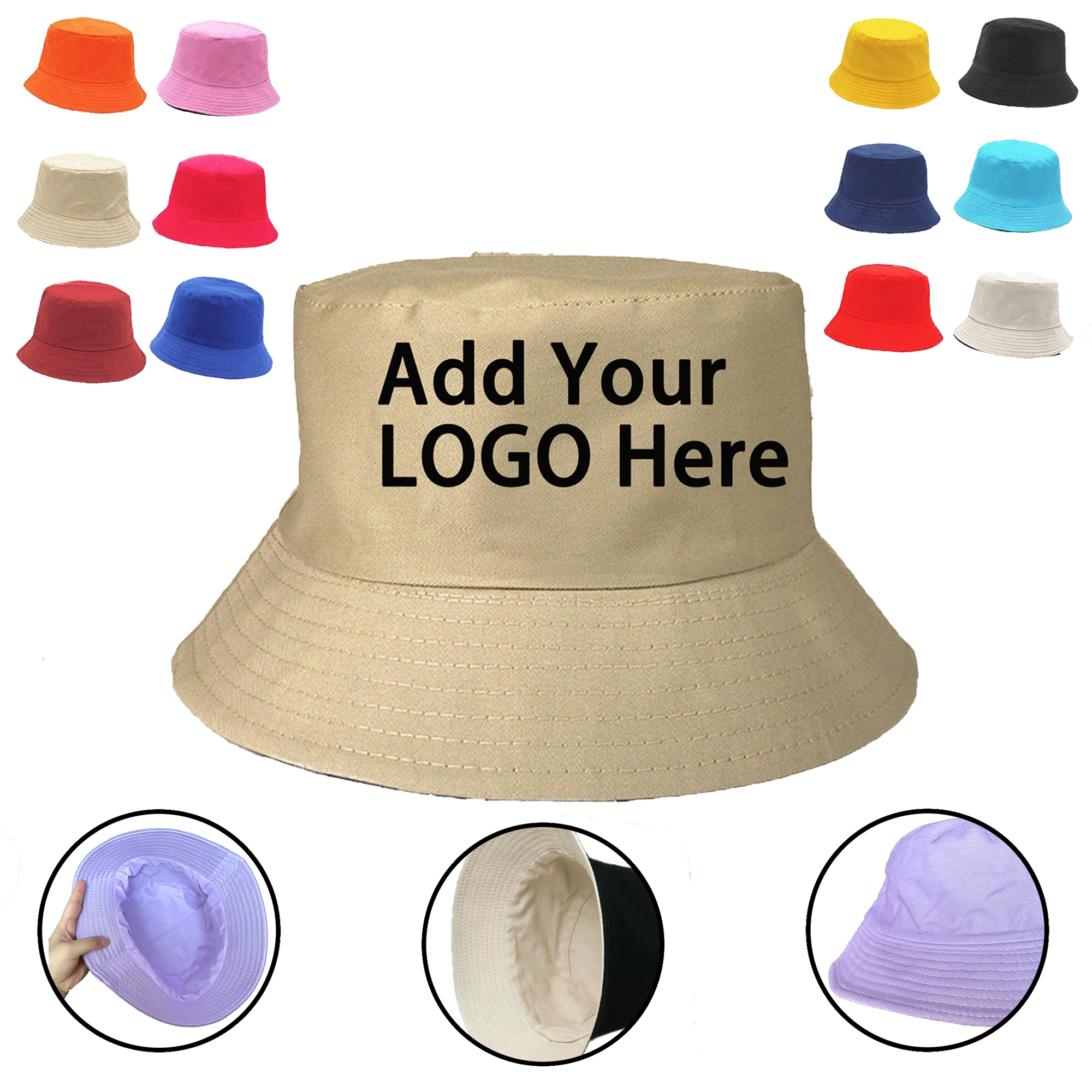 All-Season Polyester-Cotton Blend Durable Fisherman's Hat 1