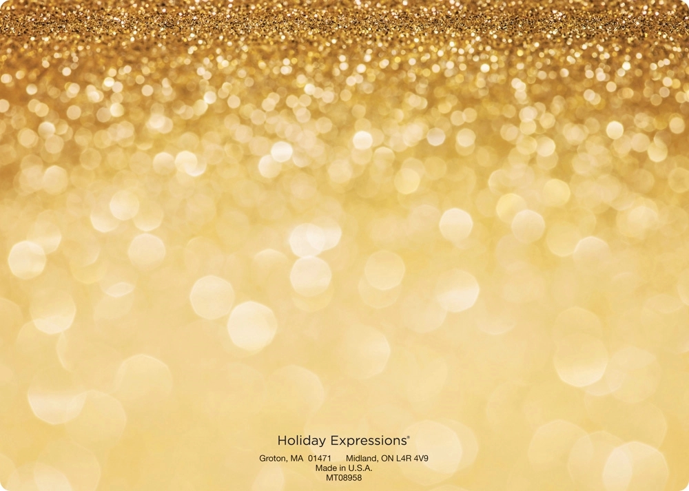 Sense of Sparkle Flat Holiday Photo Cards 2