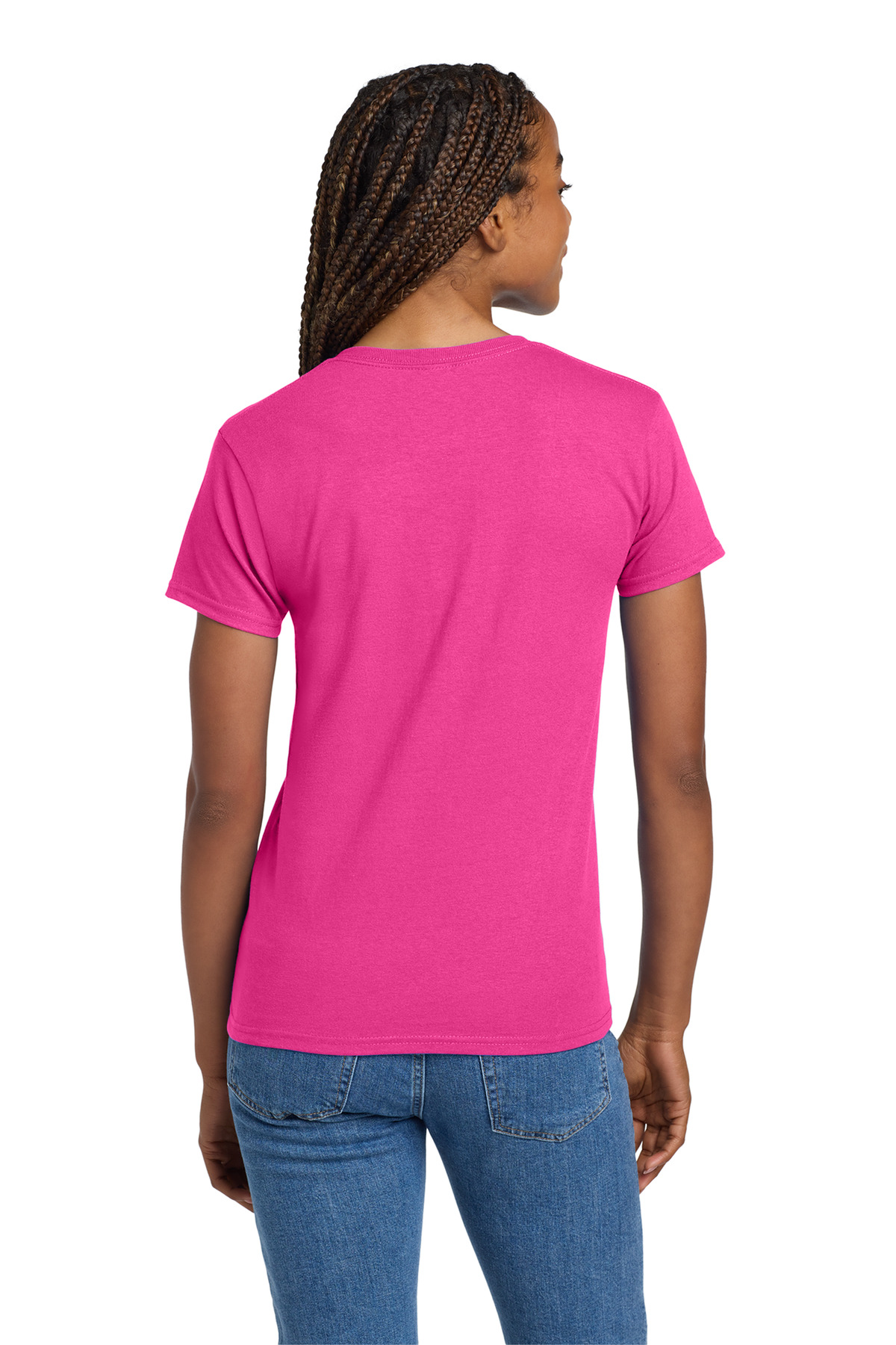 Gildan Women's Ultra Cotton 100% US Cotton T-Shirt. 2000L 110